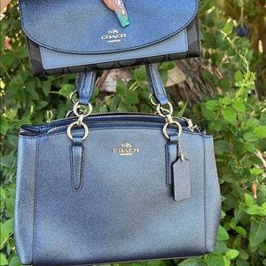Coach crossbody purse AND wallet.
